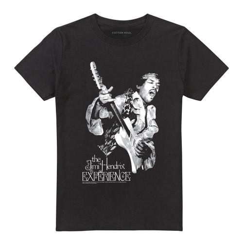 Jimi Hendrix Unisex Adult Mono Cotton T-Shirt