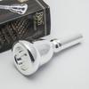 Back Bass Trombone Mouthpiece Artisan 6 Silver Plated Finish Thick 0027A615 1/2AL (For Pipe)
