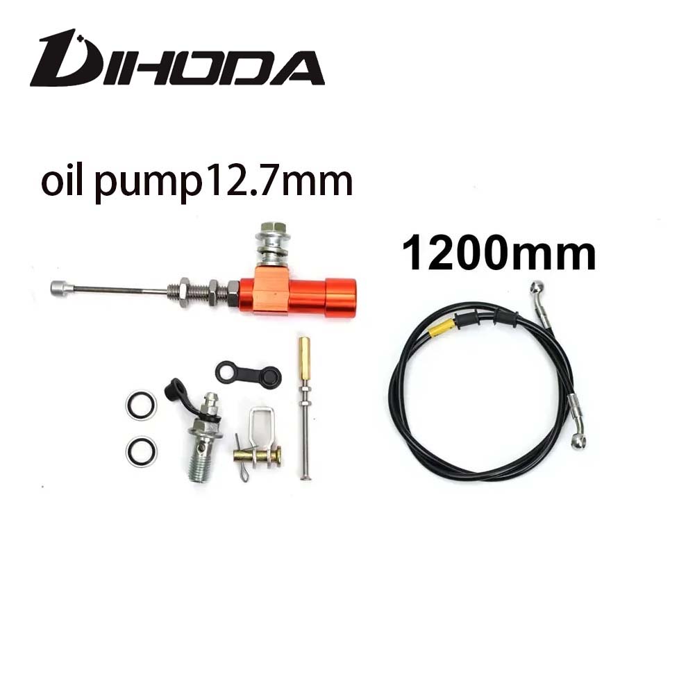12.7mm Clutch Hydraulic Master Cylinder for Motocross/Dirt Bike CNC Universal Brake System Motorcycle Upgrade Parts оранжевый