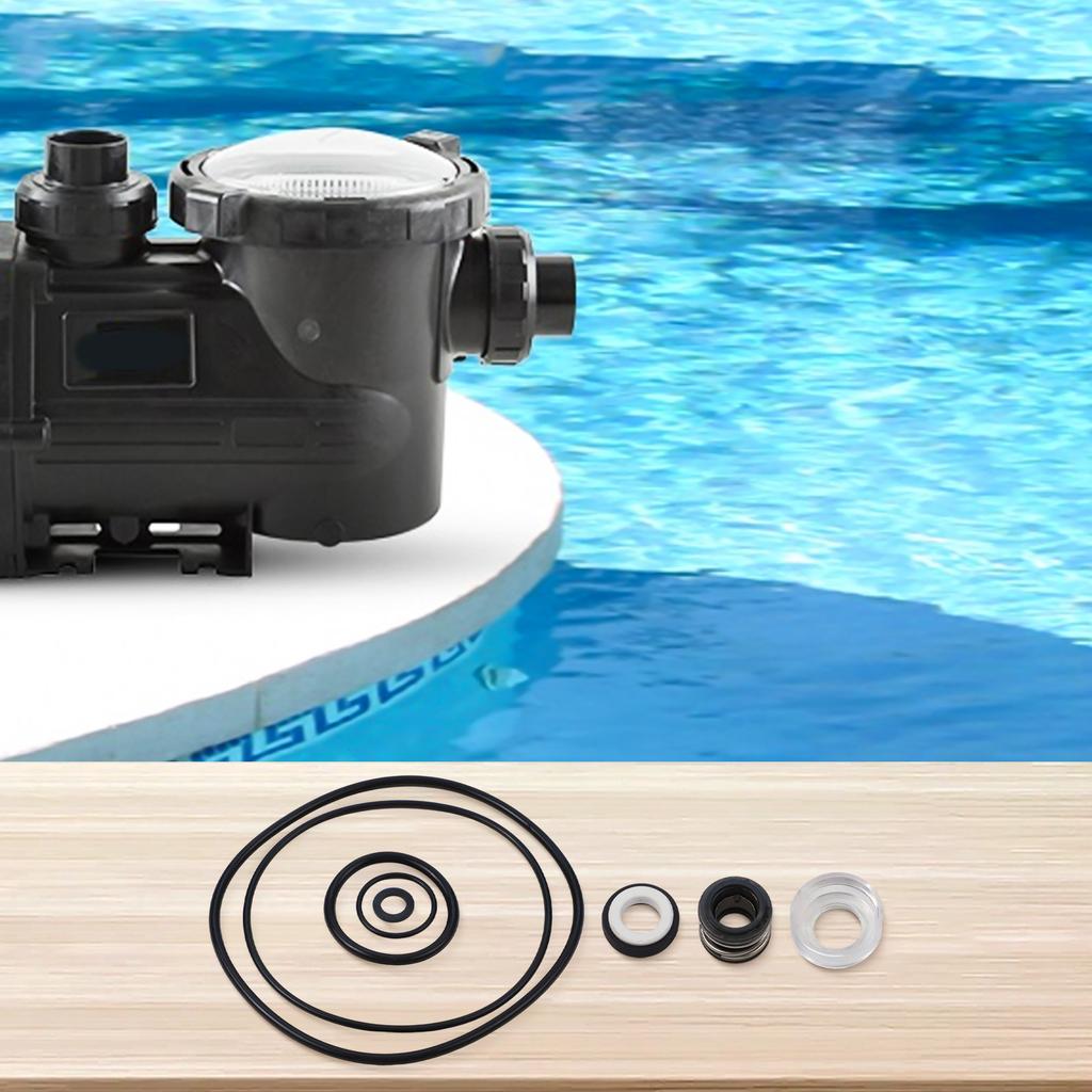 Pool Repair Spa Maintenance O-Ring Repair Pool Maintenance Complete O-Ring Repair Kit Maintenance 9 Pieces Comprehensive Package