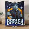 1pc, Barley's Quest: The Ultimate Adventure Blanket Perfect for Home Decor, Couches, Outdoor Use, Gifts, Travel