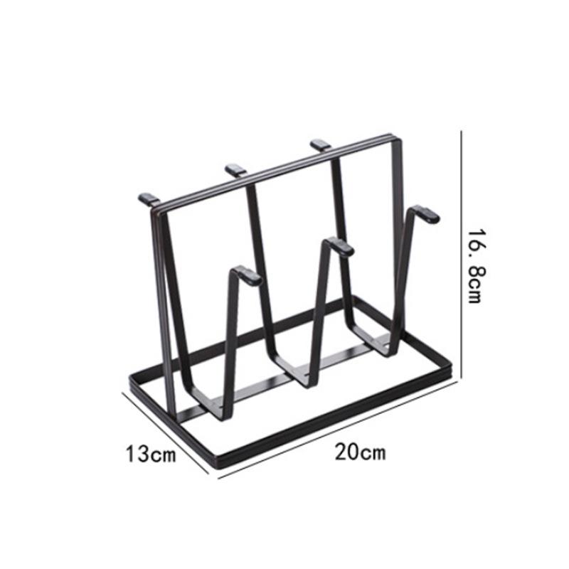 Home six-color water cup holder set, transparent high borosilicate heat-resistant glass, fireplace making tea water cup