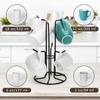 Decorative Mug Drying Rack Large Capacity Coffee Cup Holder Mug Hanging Display Rack  Wedding