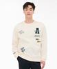 CHASECULT Unisex Kitsch Artwork Sweatshirt - Ivory