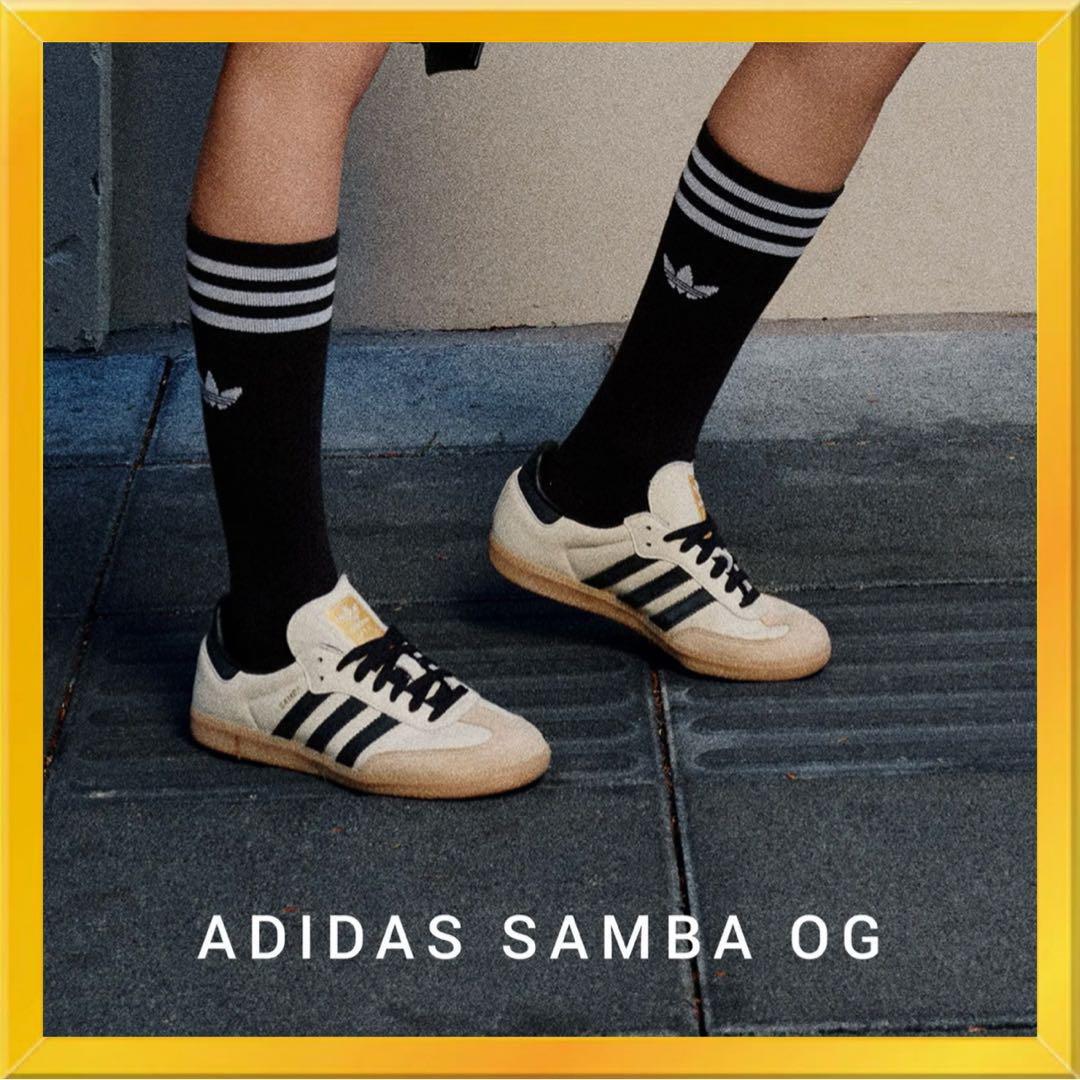 

[Б/У] adidas Samba OG Молочно-белый 26.0см