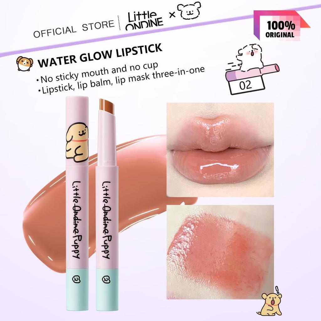 Little ONDINE water glow lipstick 1.8g/0.06oz (3 Color Options)