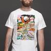 Dragon Ball Anime Son Goku Eat Printed T-shirt Men's and Women's T-shirt Men's Top Sports T-shirt Men's T-shirt Summer Tee 2026