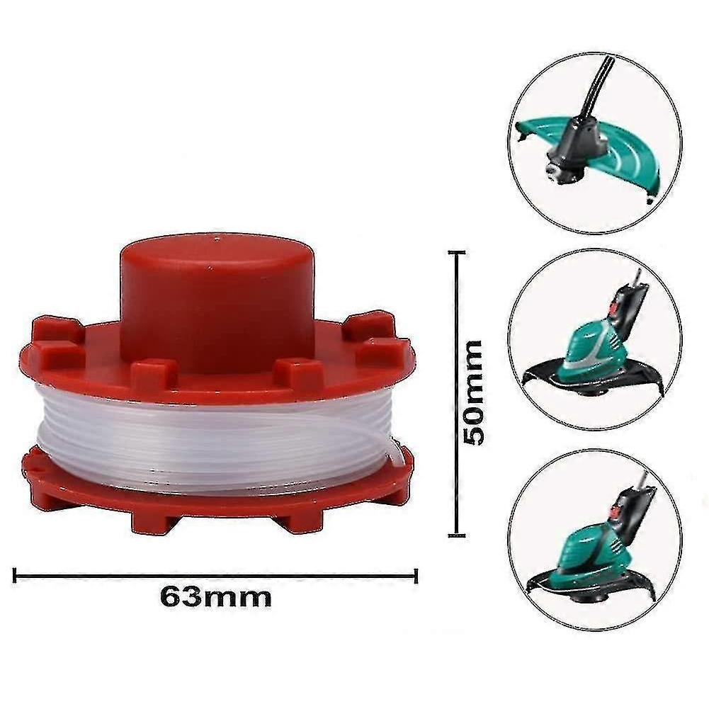 Line Spool For Einhell Ge-ct 36/30 Li E Solo Agillo 36/255 Bl Agillo 18/200 3405096 Trimmer Spare Parts (4 Pieces)