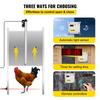 Automatic Chicken Coop Door, Timer and Light Sensor Chicken Door Opener, 12V 66W Chicken Coop Door, Electric Poultry Door Opener Kit with Infrared
