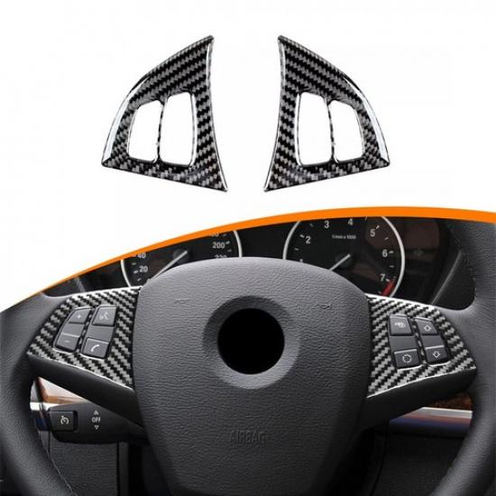 Carbon Fiber Interior Cover Trim Fit For Bmw X5 E70 X6 E71 2008-13