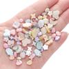 Natural Seashell Moon Round Star Beads For DIY Necklace Bracelet Earrings Jewelry Making