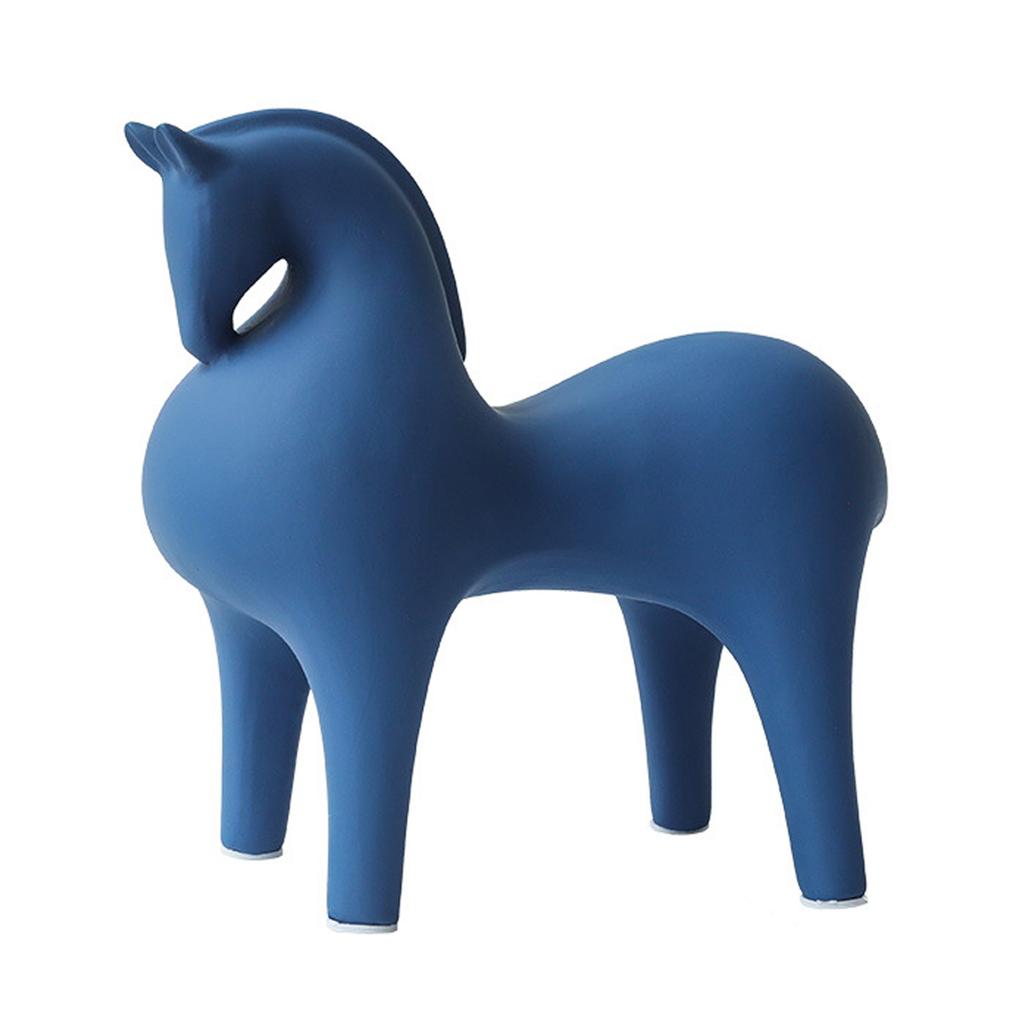 Horse Figurine Home Decor Home Office Table Top Showpiece Horse Decoration For Office Tabletop Bookshelf Decorative Objects
