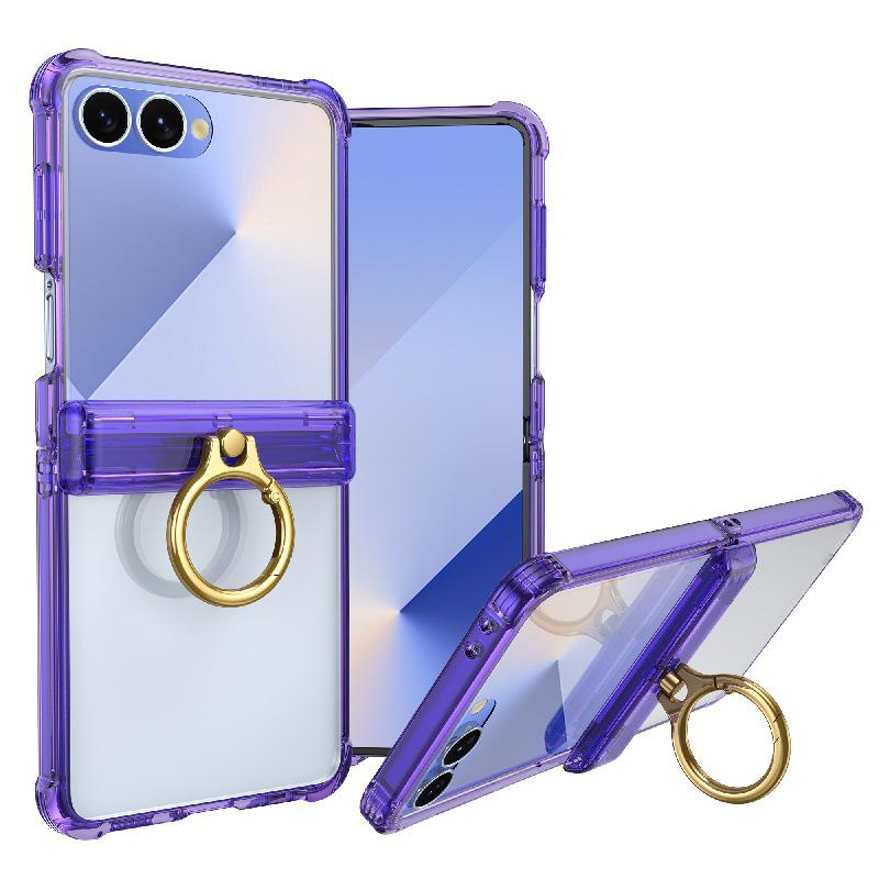 Drop-proof Rotating Magnetic Stand Case for Samsung Z Flip7 - Foldable Screen Protection