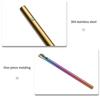 5 Pack Reusable Beverage Straw Multicolor 304Stainless Steel Travel Straw Wine Straw Drinking Straw for Drinkings