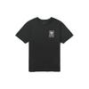 Casual Skeleton Print Short Sleeve T-Shirt Men Tops Black VN0A48B2BLK