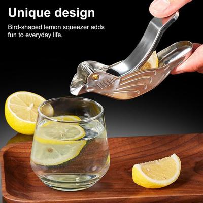 Bird Lemon Squeezer Manual Fruit Juicer Extractor Portable Lemon Press Hand