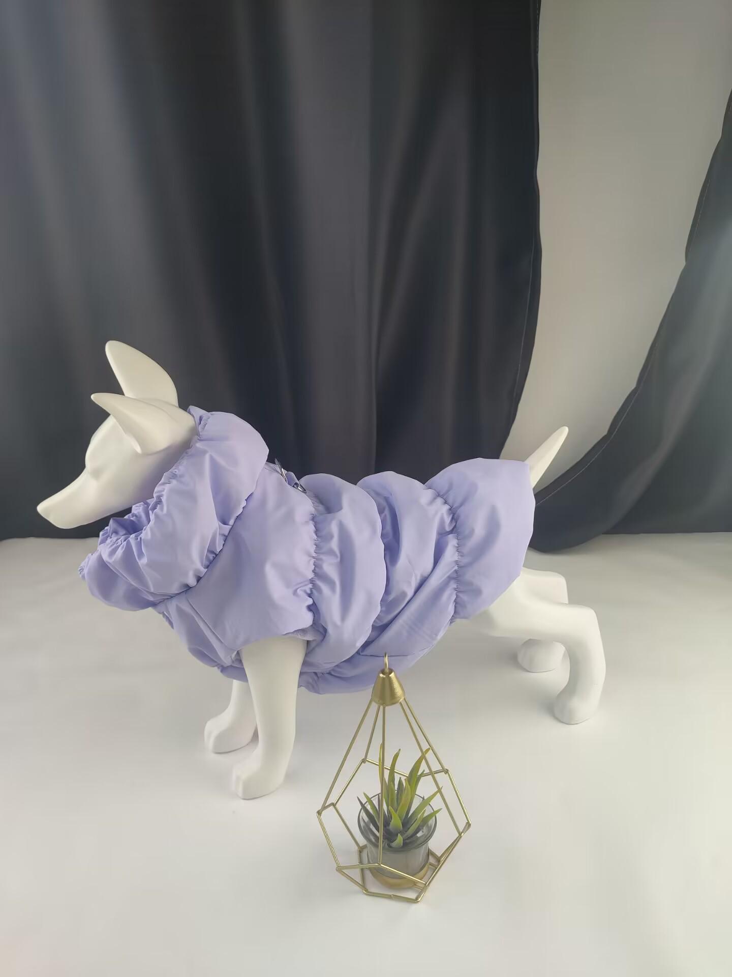 

Warm Winter Vest for Pets: Cozy Thickened Clothing for Cats and Dogs Small світло-фіолетового кольору