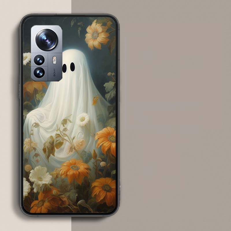 Cute Halloween Ghost Phone Case For Redmi Note 15 Pro 5G 14 13 12 Pro Plus 11 11T 11E 11S 10 Pro 10S 9 9S Cover Cell Clear with