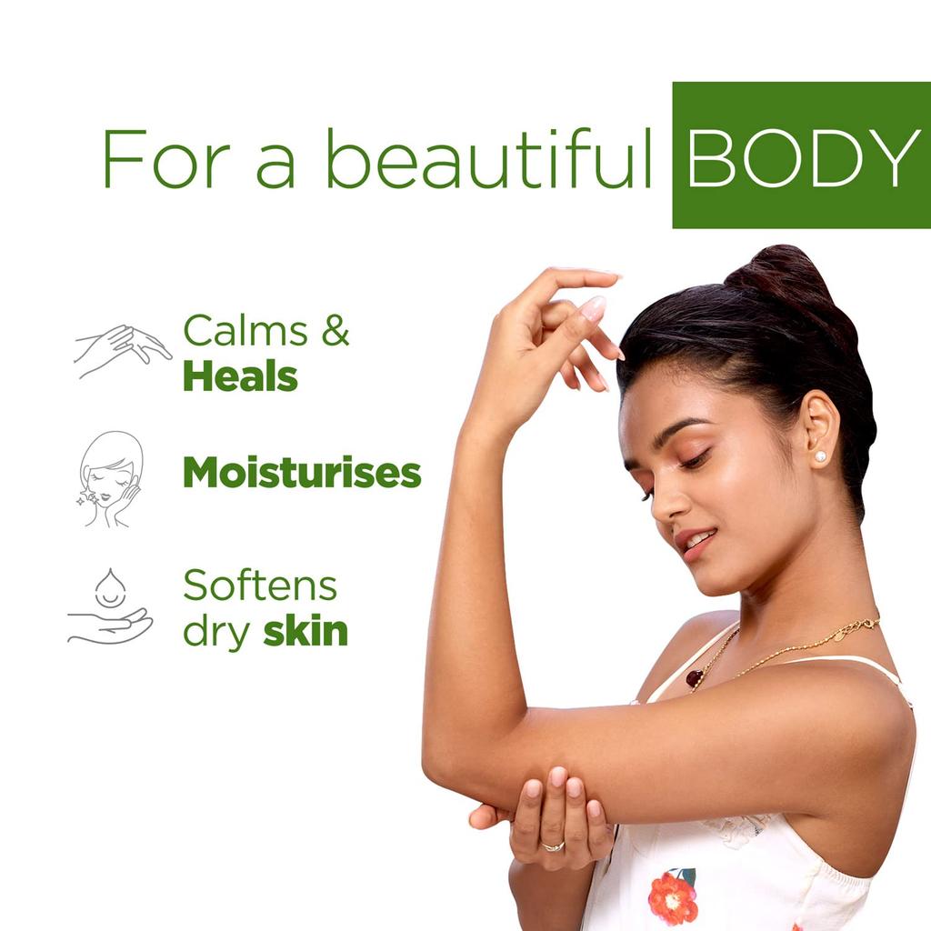 Boroplus Aloe Vera Gel With Green Tea Vitamin E For Skin And Hair Hydration Nourishment Moisturising Protection 200 Ml Pack