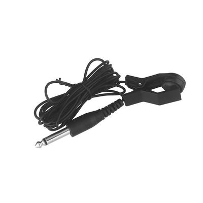 Cherub WCP 55 Clip-on Tonabnehmer Tonabnehmer Instrument mit 1/4 Zoll Klinke 2,5m Kabel Universell Kompakt
