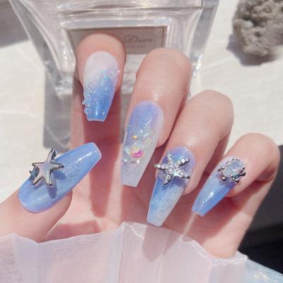 Bijuterii pentru Nail Art Exquisite DIY Bijuterii Strălucitoare Strasuri Stea de Mare