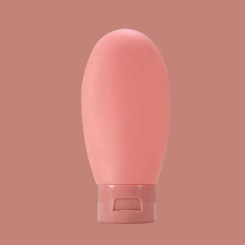 Flacone Squeeze a Conchiglia con Tubo da 60 ml Erogatore Shampoo Lavaggio Viso Cosmetici da Viaggio Bagnoschiuma Lozione