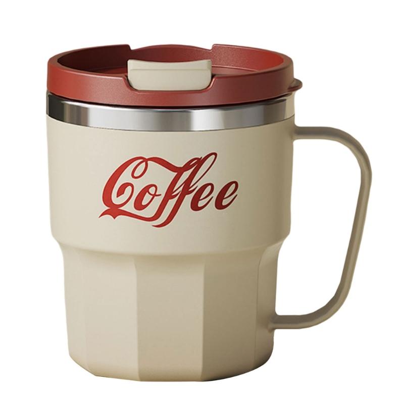 Double Wall Insulated Stainless Steel Coffee Cup Keep Beverages Warm Ideal for Students Office and Outdoor Use