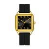 Roman Scale Square Waterproof Quartz Watch - Unisex Large Dial
