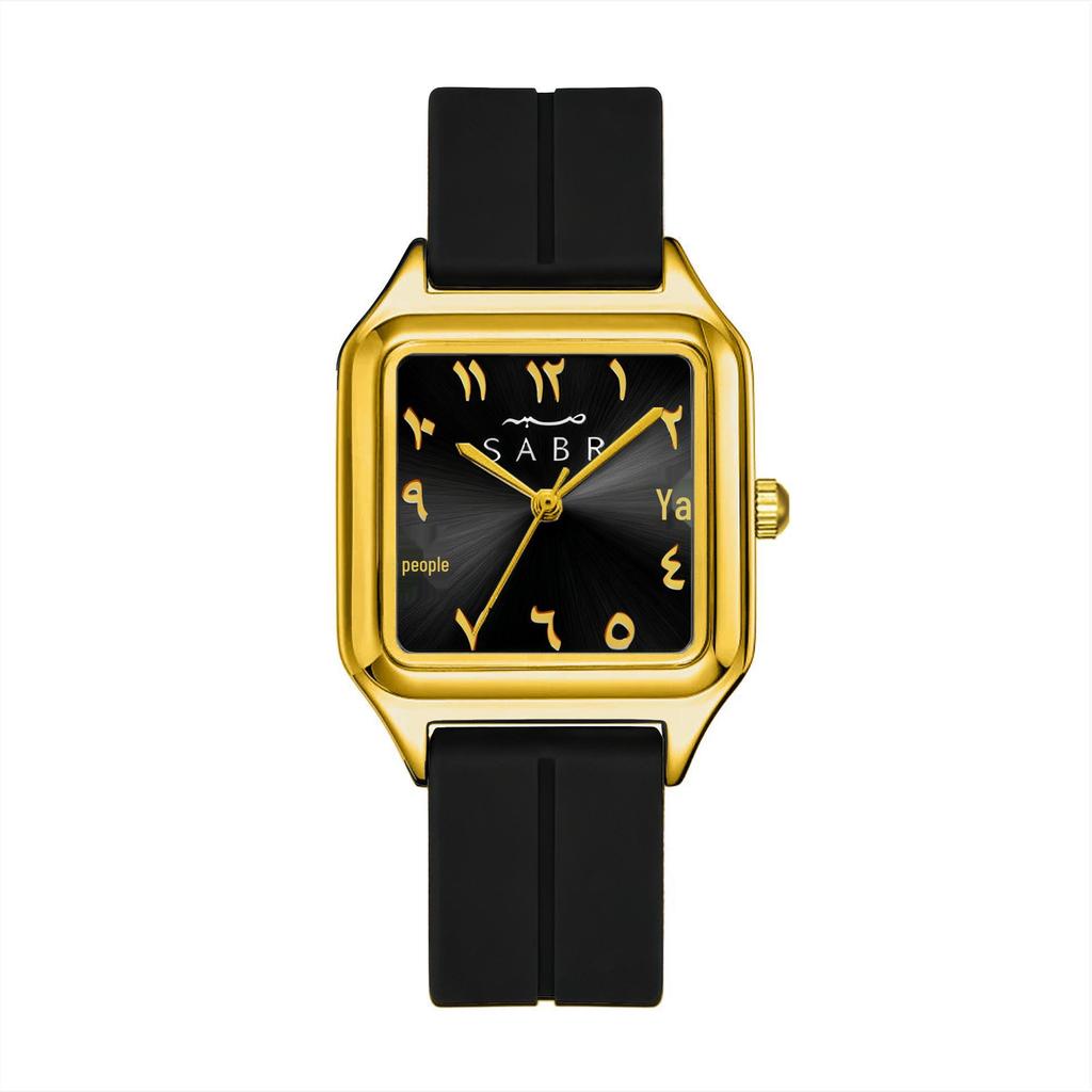 Roman Scale Square Waterproof Quartz Watch - Unisex Large Dial