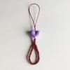 Handmade Heart Beads Tassel Bookmark & Fan Ornament - DIY Ancient-Style Gift Accessory