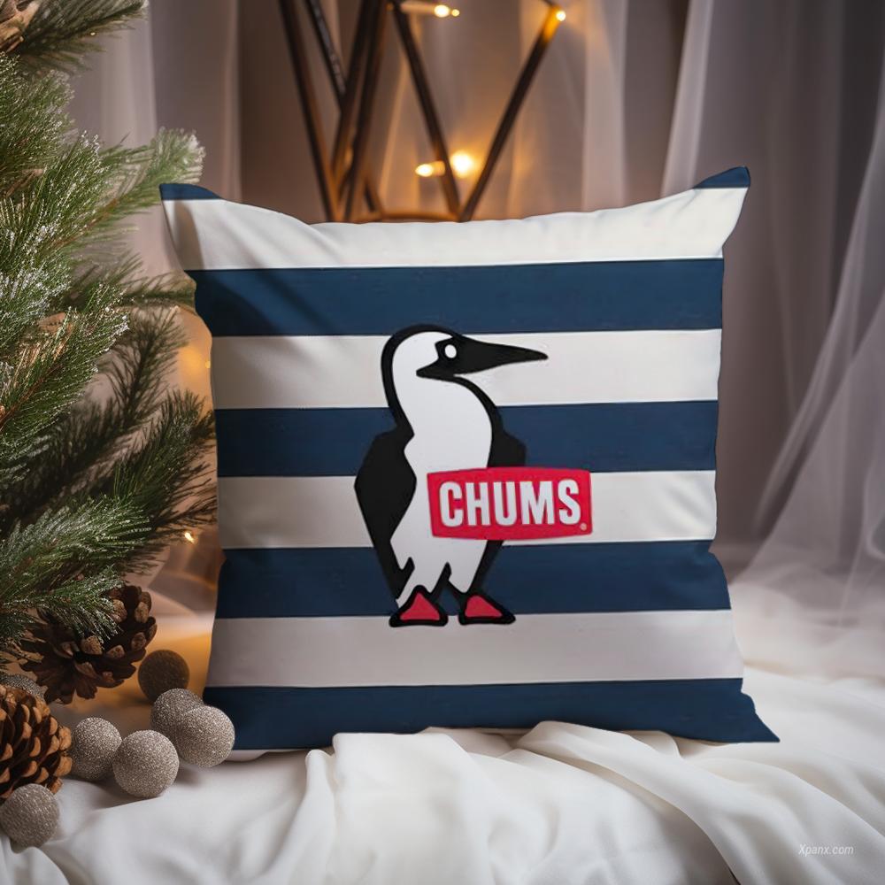 Fashion C-Chums Cushion Cover Premium Comfort Reversible Pillow Cove -Two In One Design for Any Room & Car Interior