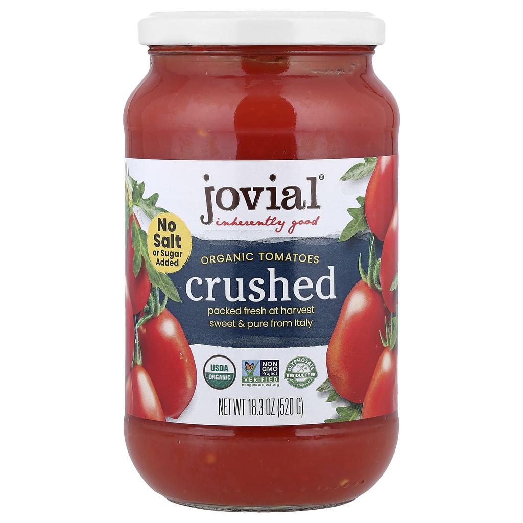Jovial, Organic Crushed Tomatoes, 520g (18.3oz)