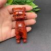 Small-Leaf Red Sandalwood Pendant: Wealth-Attracting Pixiu, Gourd, Dragon, Tortoise Design