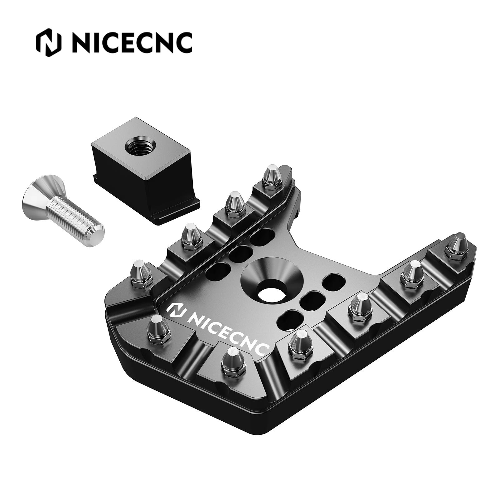 

NICECNC Wide Foot Pegs Footrest&Brake Lever Pedal Extender For Yamaha Tenere 700 Rally Edition 2020-2024 Rally Edition 2020-24 сірий колір