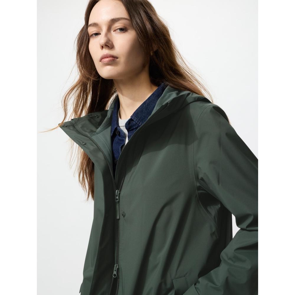 Uniqlo Blocktech Coat Relax Fit Model