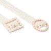 Ladies Belt Sweet Imitation Pearl Woven Waist Chain Elegant Women'S Dress Decorative Belt