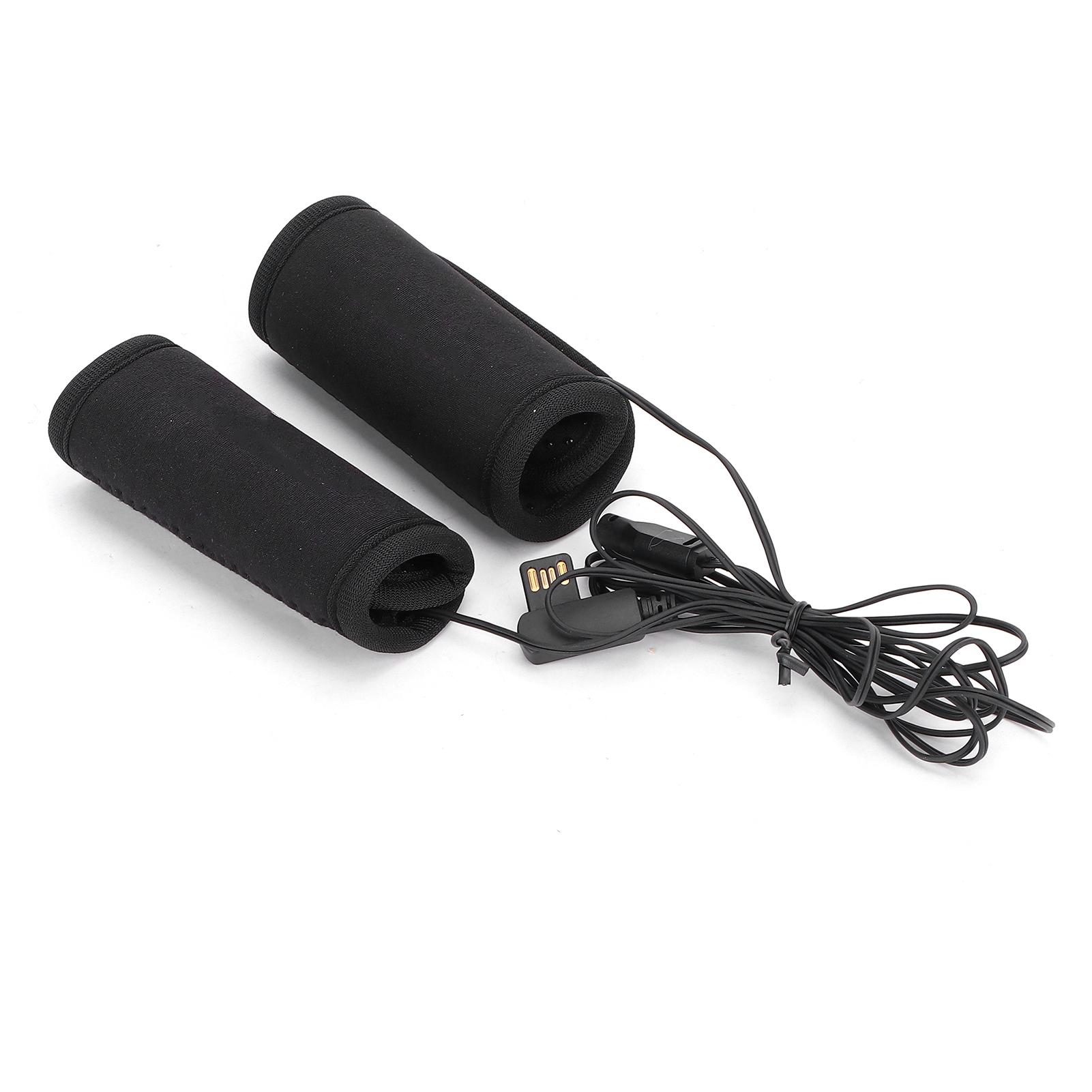 

Подогреватель руля мотоцикла USB Подогреваемые ручки 3 уровня Противоскользящая замена для 2232 мм 0,91,3 дюйма