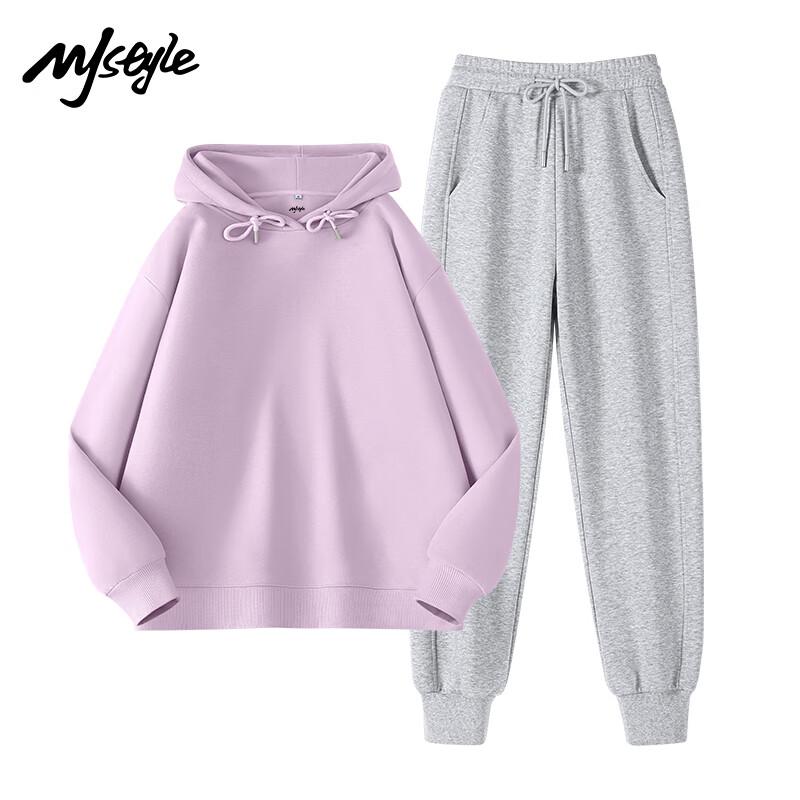 Women's Hooded Sweatshirt & Jogger Set