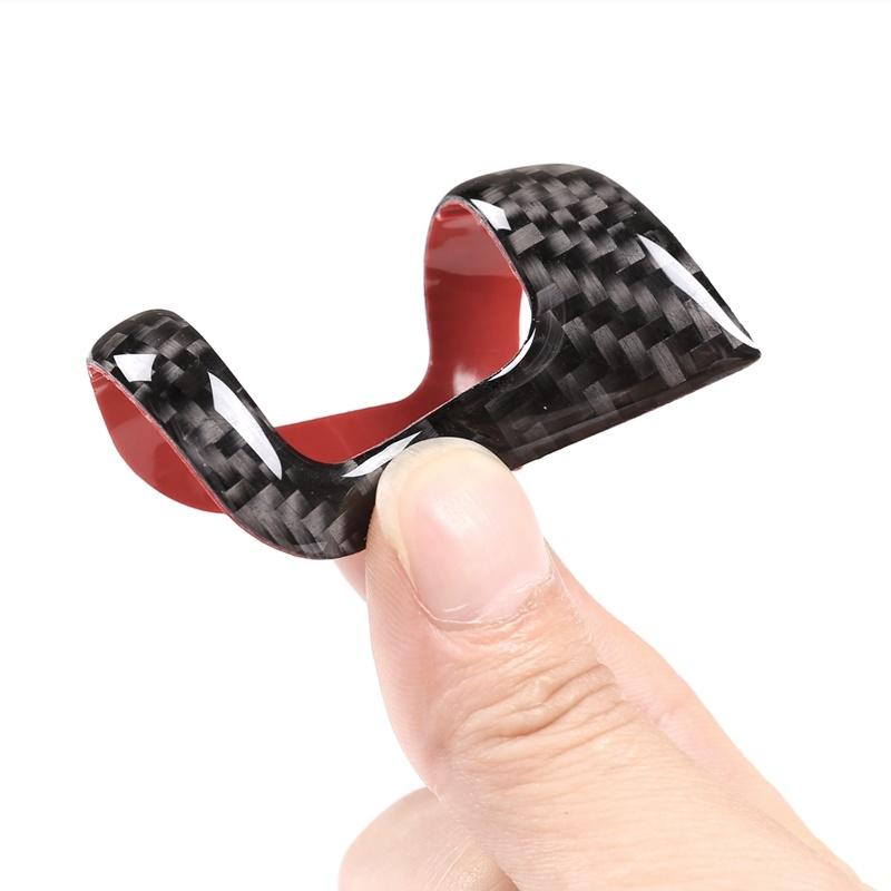 Car Window Glass Lifting Switch Panel Sticker For Mercedes Benz C Class W205 GLC 2014- Carbon Fiber Styling Decorative