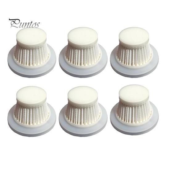 

6 шт. моющиеся фильтры для пылесоса запасные части легко устанавливаемый беспроводной пылесос комплект фильтров HEPA 6pcs