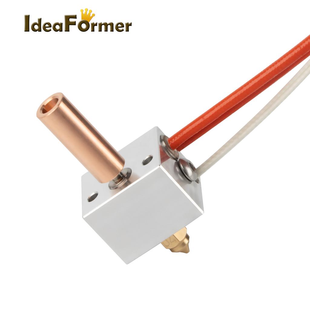 For Elegoo Neptune 4 Hotend 24v 50w Elegoo Neptune 4 Pro Hotend Upgraded Heat Break Heater Block Brass Nozzle Heating Rod Parts