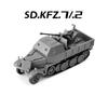 4D 1/72 Military Vehicles Assembly Puzzle Model Truck Tank Hummer War Machine Infantry Fighting Chariot Armored Car Plastic