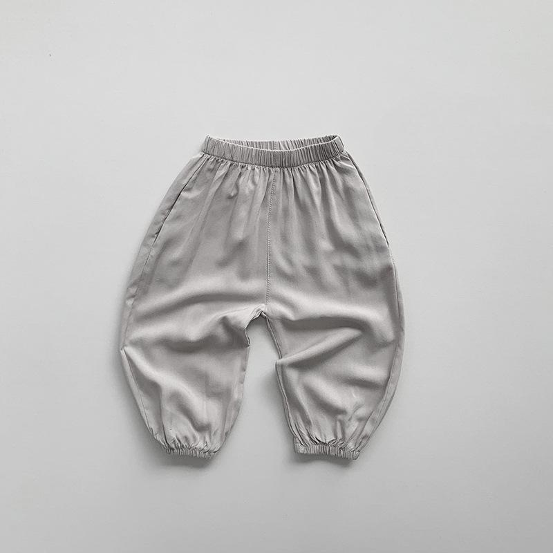 Children's Mosquito Pants Summer Boys' and Girls' Pants Japanese Korean Loose Wide Leg Pants Children's Clothing