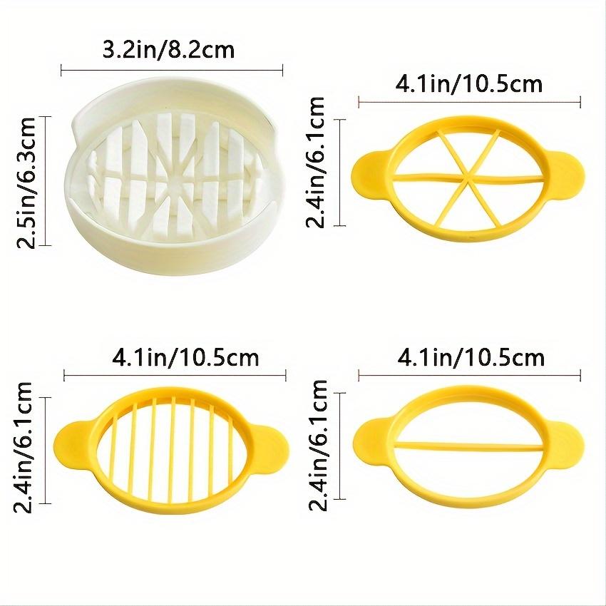 1PC Egg Slicer Multifunctional Household Egg Slicer Three In One