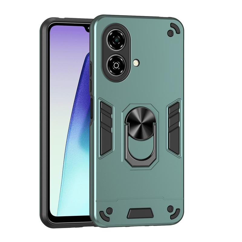 Military Grade Armor Case for ZTE Blade A35E A35 A55 Protective Cover Shockproof Ring Stand Holder Fundas Coque