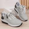 Women's Casual Sports Shoes Fashion Versatile Large Size Casual Sports Shoes Slope Heel Platform Casual Shoes