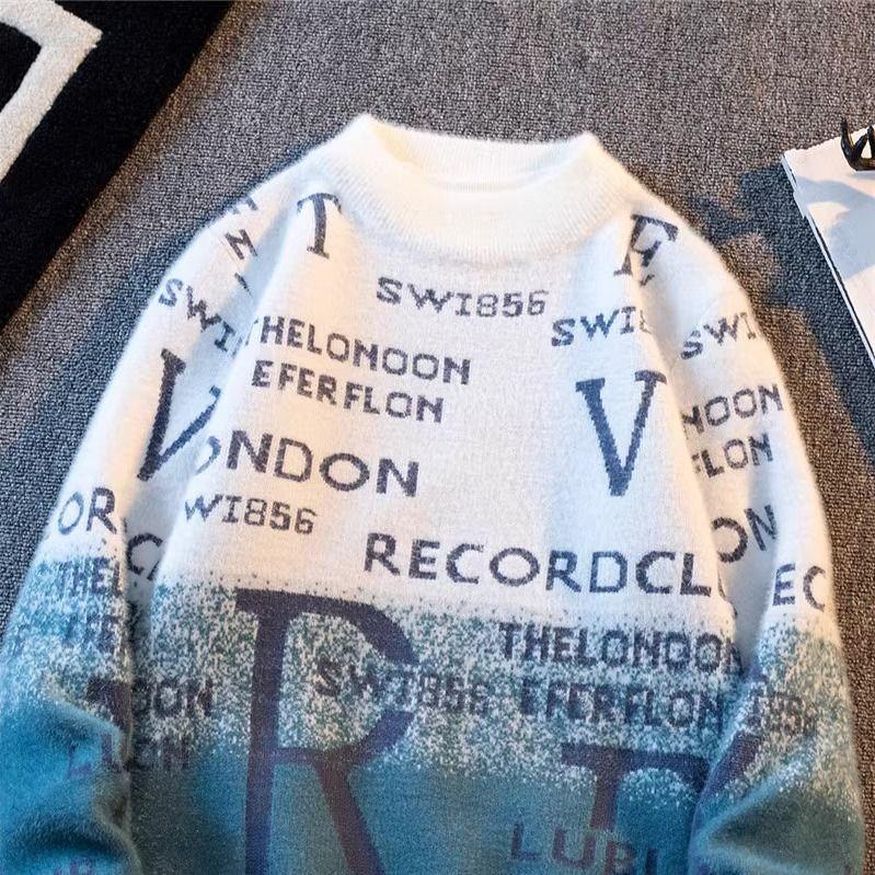 

Высококачественный трикотажный мужской свитер с длинным рукавом и полуводолазкой, теплый свитер 4XL