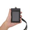 Ladies' Chest Card Holder Work ID Card Case Advanced Work Badge with Hanging Rope Multiple Card Slots Simple Protection Name Tag