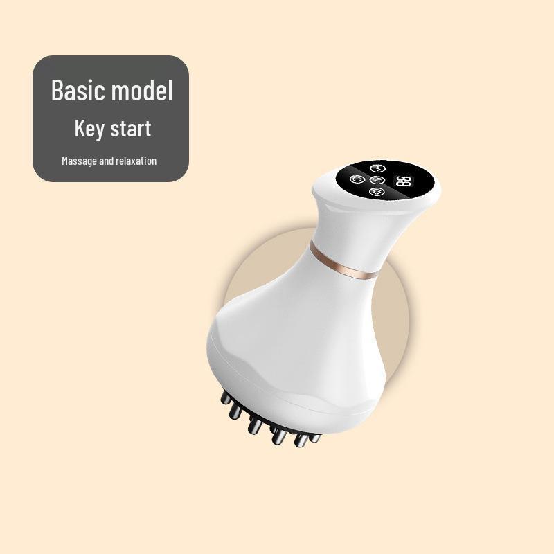 Электрическая массажная щетка для меридианов для терапии тела, живота, спины и ног