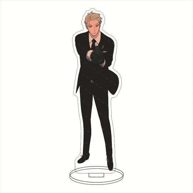 SPY X FAMILY Anime Character Standing Kawaii Anya Yor Loid Action Figures Acrylic Stand Model Toy Desk Decoration Fans Gifts